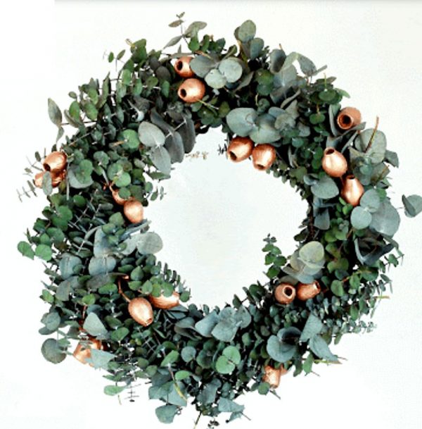 pennygum-wreath